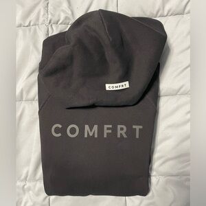 COMFRT TRANQUIL HOODIE. Color: Obsidian, Size 2X